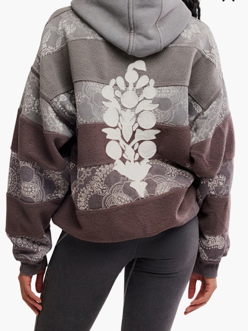 NWT! Free People Movement Bandana Hoodie